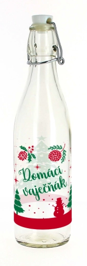 Flasche mit Bügelverschluss 540 ml für hausgemachten Eierlikör