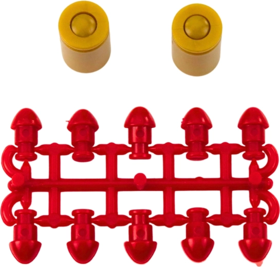 Weiche Kunststoffgeschosse für sichereres Spielen