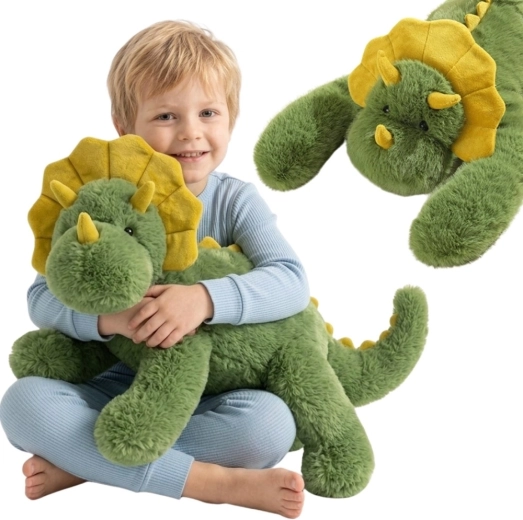 Woopie Beschwerter Plüschdinosaurier 65 cm 1,5 kg