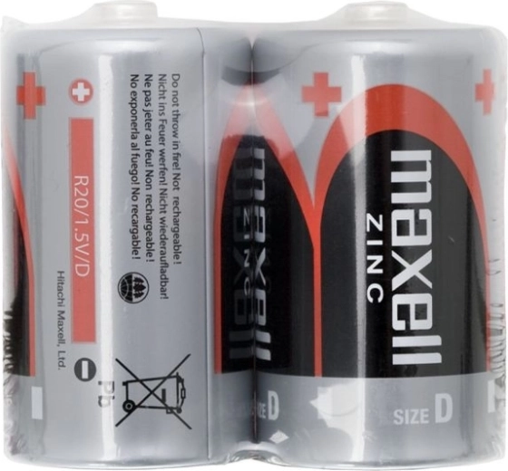Zinkbatterien D R20 1,5 V, 2 Stück