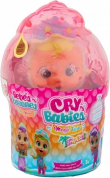 Cry Babies Magic Tears Glänzende Muscheln Interaktive Puppe Sandy