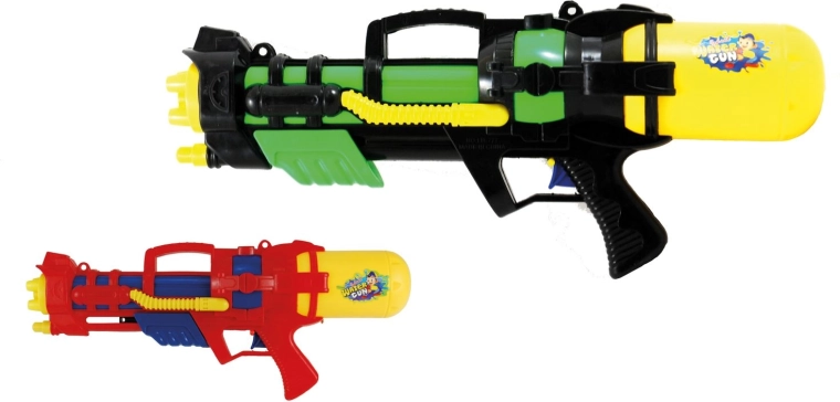 Wasserpistole mit Pumpfunktion 48 cm (Sortiment) – 1 Stück