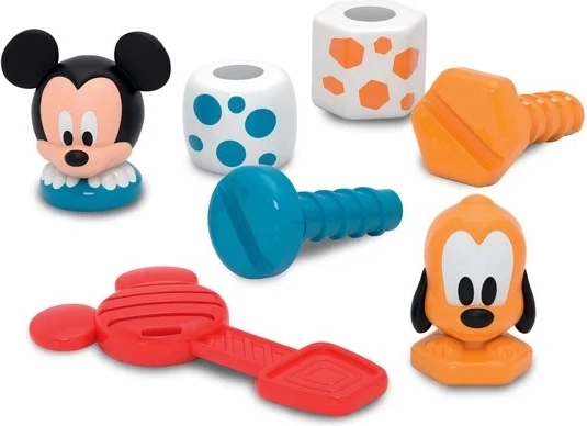 Mickey und Pluto als Baugefährten