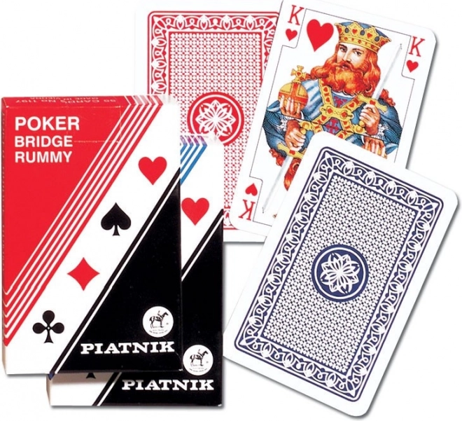 Kartenspiel - Poker und Bridge Ein-Zoll-Set