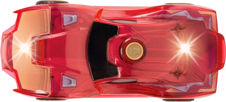 Geräusche des Autos und des Helden