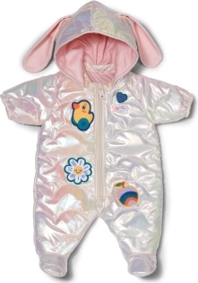 BABY born Winteroverall in Creme für Puppen 43 cm