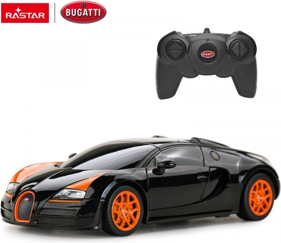 R/C-Auto Bugatti Grand Sport Vitesse, schwarz, Maßstab 1:24