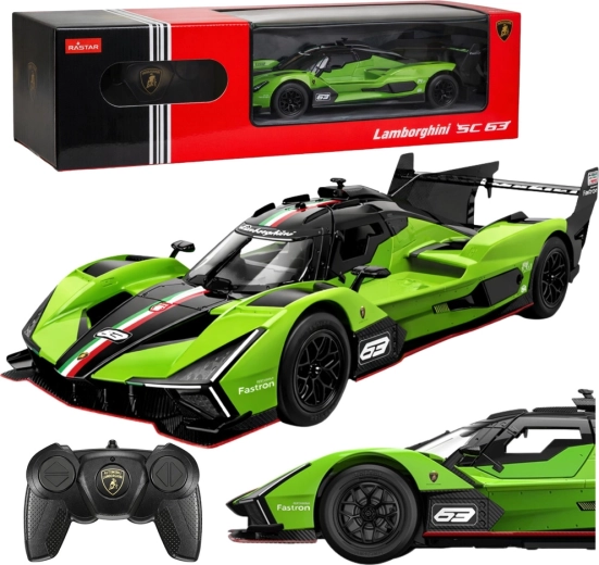 RC Auto LAMBORGHINI SC63 1:24 grün Rastar