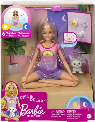 Barbie Wellness Meditationspuppe mit Geräuschen