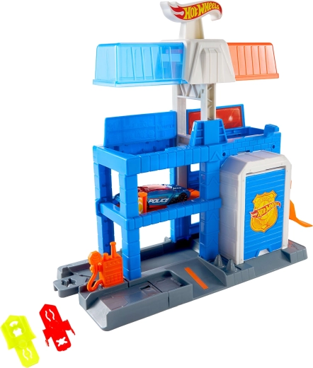 Metall-Polizeifahrzeug 1:64 inklusive