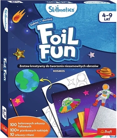 Trefl Skillmatics FoilFun Kosmos – Kreativset mit Folien