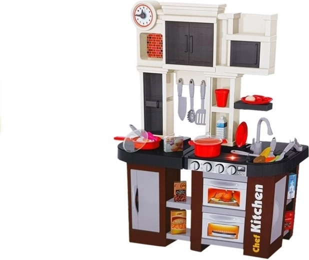 Echtes Kocherlebnis: Lichter, Geräusche und fließendes Wasser