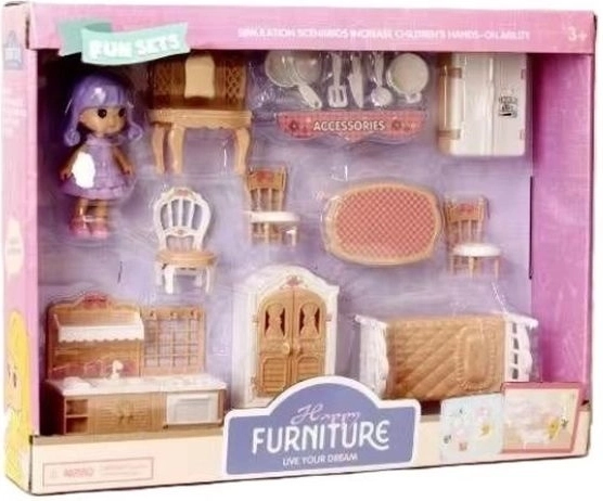 Happy Furniture Möbelset mit Puppe