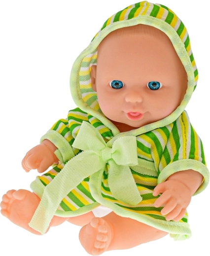 Weicher Kapuzenbademantel für Umziehspaß