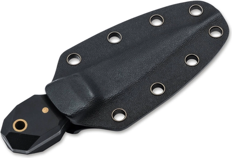 Kydex-Scheide für sicheres Tragen am Hals