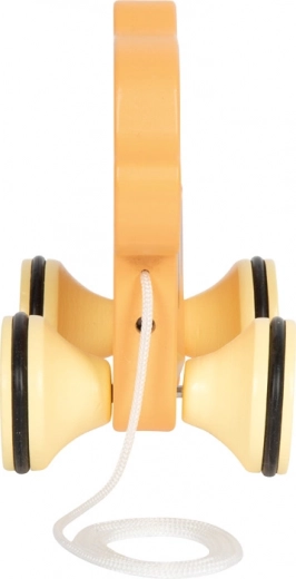 Leise gummierte Räder für eine sanfte Fahrt