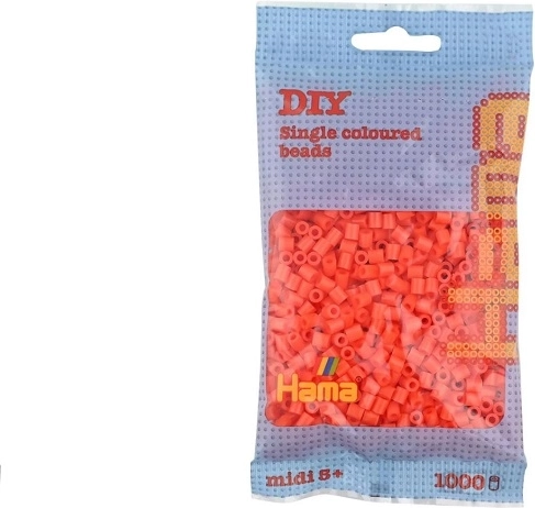 Hama Midi Bügelperlen Orange 1000 Stk.