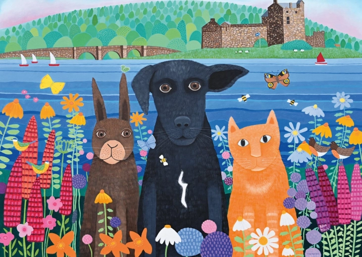 Puzzle RAVENSBURGER Tierische Freunde 1000 Teile