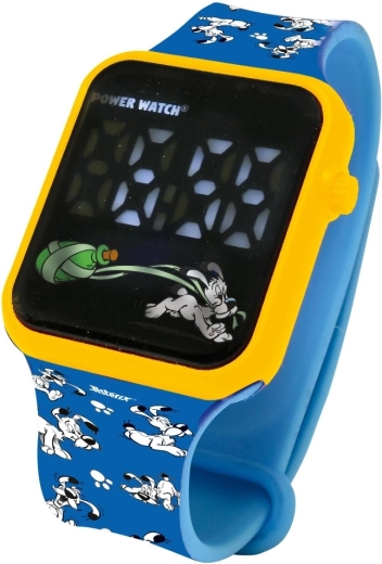 Lexibook Kinder-Digitaluhr ASTERIX mit Wecker und LED-Display