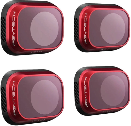 PGYTECH ND-Filterset ND16/ND64/ND128/ND256 für DJI Mini 3
