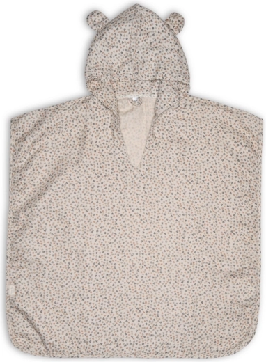Nuuuroo Flor Musselin-Poncho Mix Leaf 1–2 Jahre