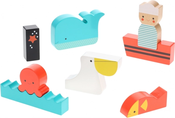 Holzpuzzle Auf dem Meer PETIT COLLAGE