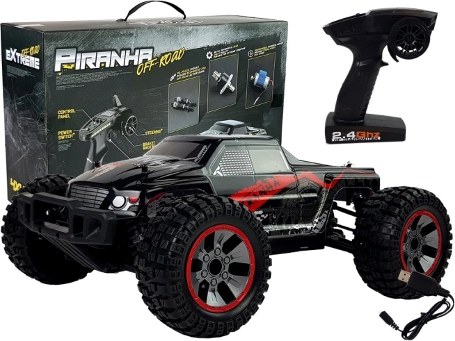 RC-Geländewagen 1:10, 4x4, 40 km/h – rot