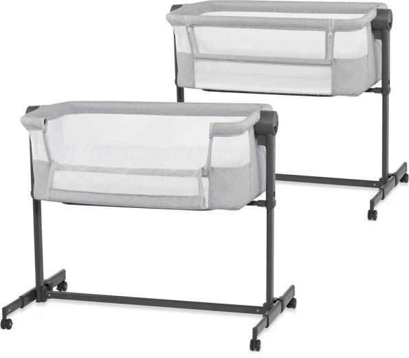 2-in-1: Beistellbett und eigenständiges Bett