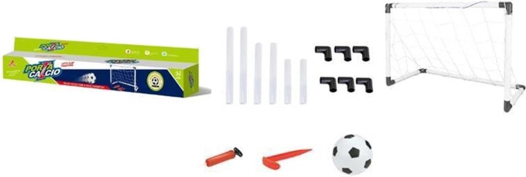 Fußballtor mit Ball und Pumpe für Kinder