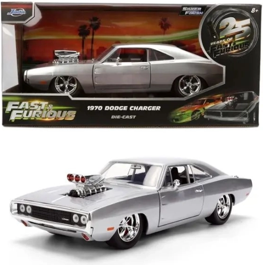 Jada Dodge Charger 1970 aus dem Film Fast & Furious, Jubiläumsedition 1:24