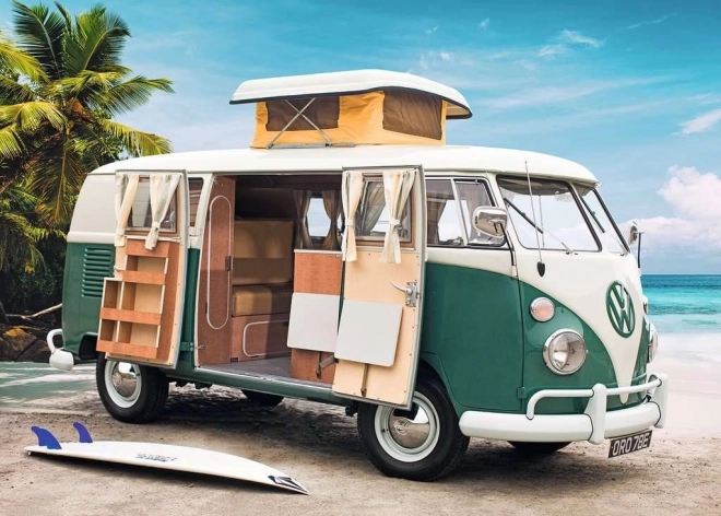 Puzzle RAVENSBURGER Wohnmobil VOLKSWAGEN T1 1000 Teile