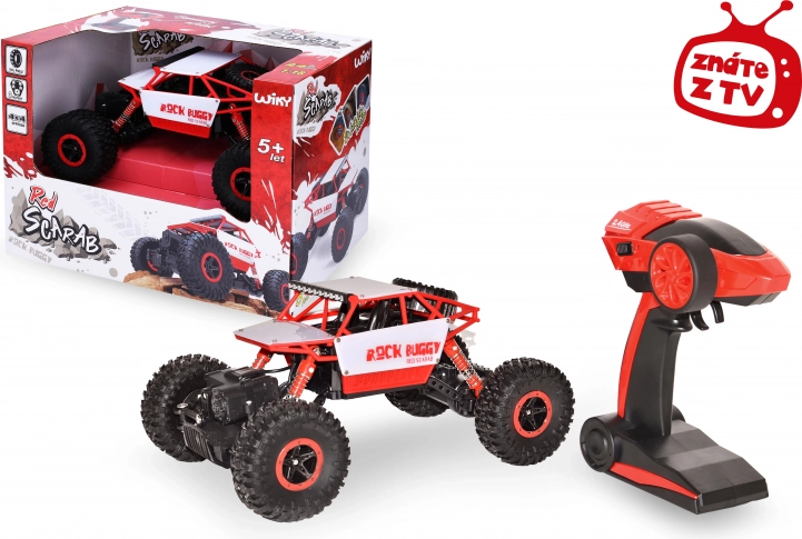 Auto Rock Buggy Roter Scarabäus