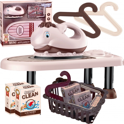 Woopie Kinder-Bügelset 2in1 mit Brett und Musik