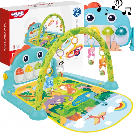 Baby-Spieldecke mit Spielbogen Dino
