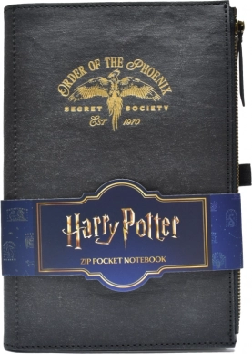 Harry Potter Taschen-Notizbuch mit Tasche und Reißverschluss Order of the Phoenix A5