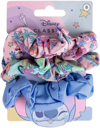 Set Stoff-Haargummis Disney Lilo & Stitch Stitch (3 Stk.)