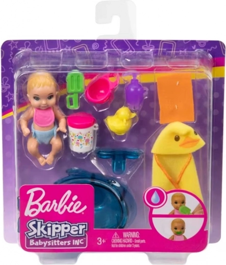 Barbie Skipper Babysitters Inc. Babysitter-Set zur Pflege des Babys