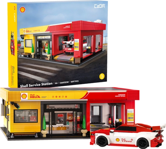 CaDA Shell Servicestation, 1697 Teile