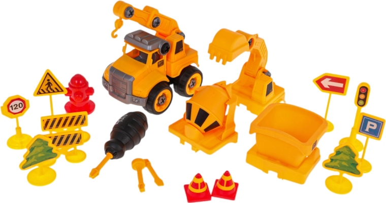 Baufahrzeuge mit Zubehör
