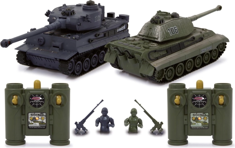 Zwei RC-Panzer in einer Packung