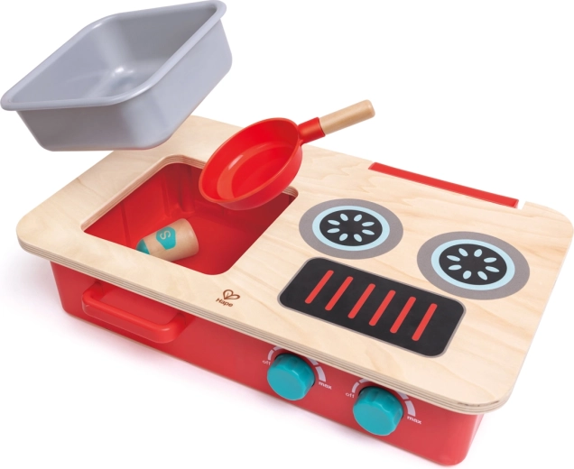 Herausnehmbares Spülbecken und drehbarer Wasserhahn