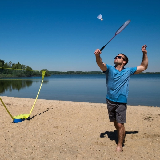 Badminton überall – draußen und drinnen