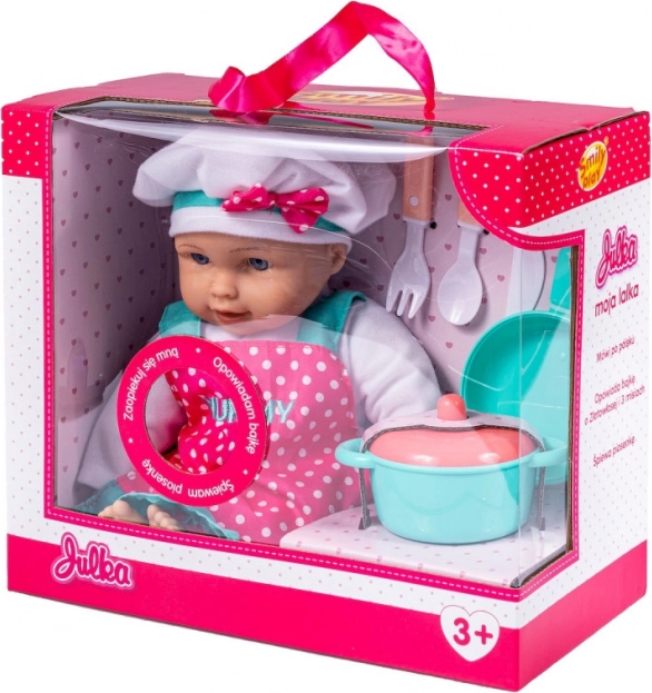 Puppe Köchin Julka