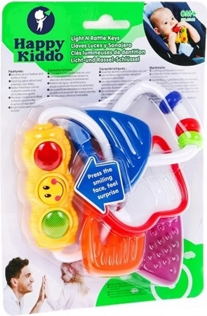 Hola SmilyPlay Rassel-Schlüssel mit Beißteil und Licht