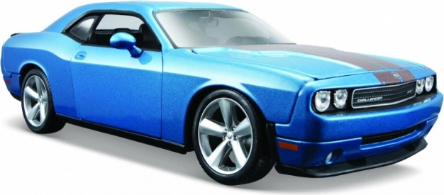 Maisto Dodge Challenger SRT8 2008 Metallmodell 1:24 metallic-blau