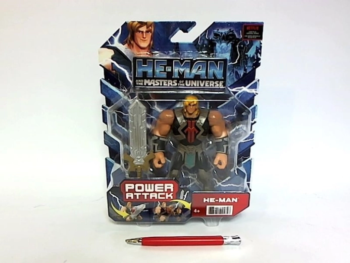 He-Man Power Attack Figur mit Schwert (Masters of the Universe)