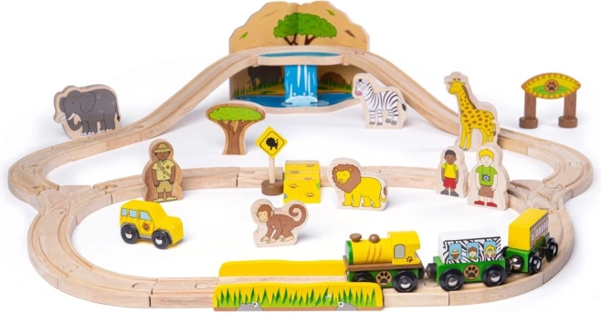 Holzeisenbahn Safari BIGJIGS RAIL