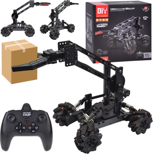 Bausatz RC-Roboter mit mechanischem Arm MECHANIC EQUIP, 156 Teile