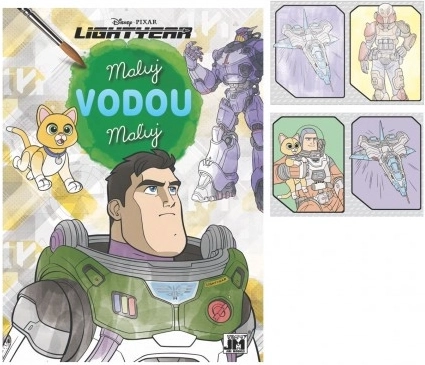 Wasser-Malbuch Raketenjäger