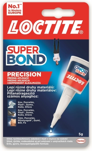 Loctite Super Bond Precision Sekundenkleber 5 g